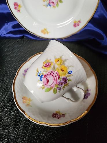 Ostali antikviteti: Servis vintaz za kafu,caj,poslastice Thun Bohemija. Servis Bohemija — 8