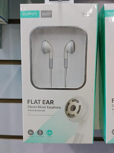 hoco eq34 plus: Проводные стерео-наушники Xipin Flat Ear - Форм-фактор: вкладыши — 1
