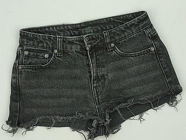 washed jeans: Weekday, Szorty damskie, rozmiar 2XS — 1