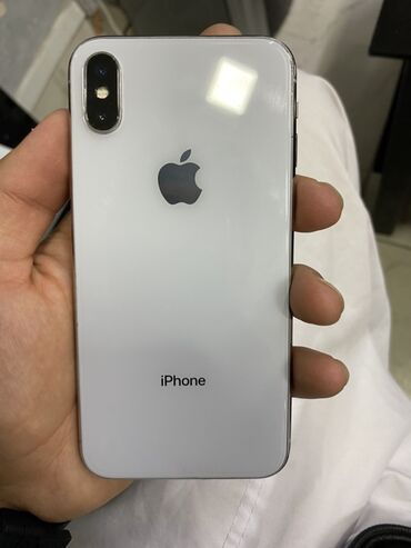 iphone xr цена в бишкеке бу: IPhone X, Б/у, 64 ГБ, Белый, Защитное стекло, Чехол, 100 %
