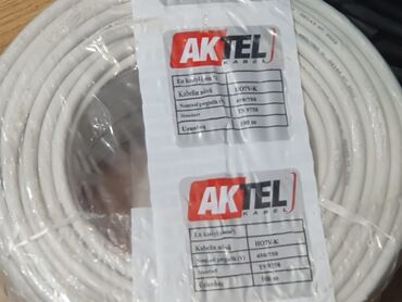 1 kub metr nece kvadrat metrdir: AkTel kabel 3×4 100 metresi 200 azn Prysmian kabel 3×2,5 100 metresi
