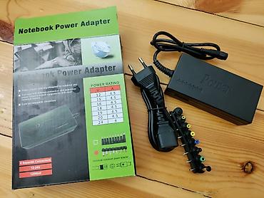 Ноутбуки и аксессуары: Universal noutbuk adapteri – 120W, 12–24V, 8 uclu Məhsul təsviri: - — 2