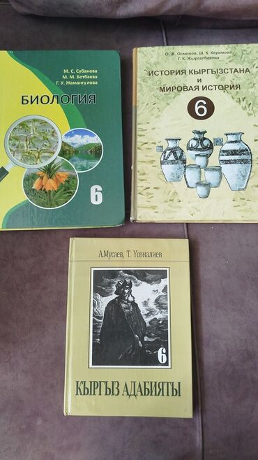 адабият 6 класс скачать: Три книги за 6 класс. по 350 сом