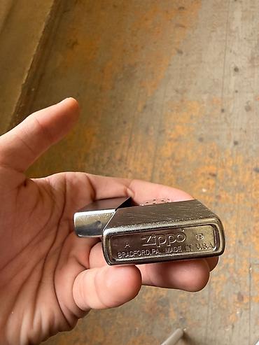 zippo benzin: Zippo benzinli alışqan – AutoBox loqolu, paslanmayan metal gövdə — 3