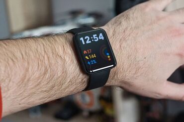 Smart saatlar: Yeni, Smart saat, Xiaomi, Sensor ekran, rəng - Qara