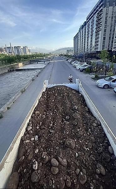 Смесь песок и гравий, Для дороги, Насыпью, Хово