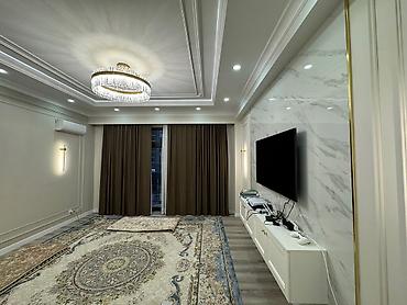 Продажа квартир: 2 комнаты, 81 м², Асанбай мкр Элитка, 3 этаж, Дизайнерский ремонт — 8