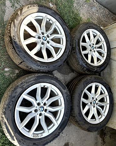 Колеса в сборе 265 / 50 / R 19, Всесезонная, Б/у, Комплект, Внедорожные (АТ/МТ), Литые, отверстий - 5