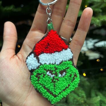 Breloklar: Panç üsulu ilə breloklar. İstənilən forma hazırlanır — 8