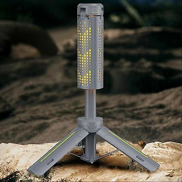 agac az: Açıq hava üçün çoxfunksiyalı LED tripot işıq - 3 panelli LED başlıq — 6