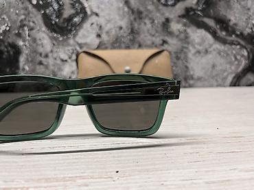 очки со встроенной камерой: Солнцезащитные очки очки, Ray-Ban, Унисекс, Прямоугольные, Оригинал, Новый — 4