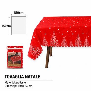 KMT Božićni stolnjak 7991860 Dekorativni tekstilni dodatak za