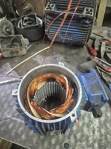 hovuz temizliyi: Elektromotorların sarğısı və təmiri xidməti - Üçfazalı və birfazalı — 3