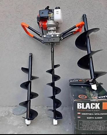 alati beograd: Benzinska bušilica za zemlju BLACK Power Equipment – Earth Auger - — 2