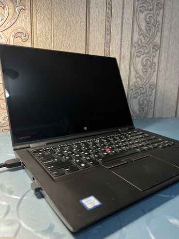 lenovo yoga: Ультрабук, Lenovo, 16 ГБ ОЗУ, Intel Core i7, 14 ", Б/у, Для работы, учебы, память NVMe SSD