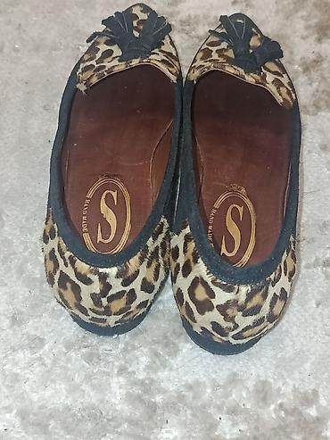 peko cipele: Hand made kozne zenske mokasine sa leopard uzorkom od prirodne dlake i — 4