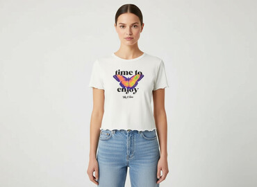 t shirty oversize bershka: Bershka, Women`s T-shirt, size S