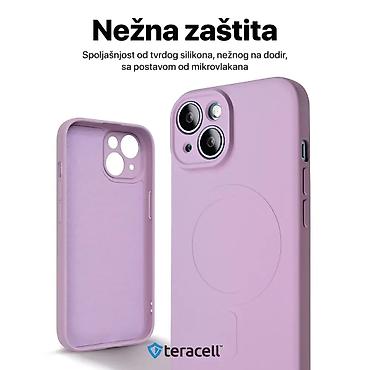 tp link srbija: Maska Teracell Giulietta Magsafe za iPhone 15 6.1 tamno ljubicasta. Uz — 2