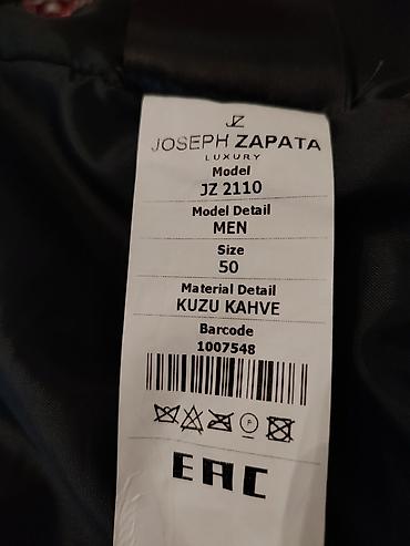 Kişi geyimləri: Joseph Zapata Luxury kişi gödəkçə Italiyadan 400 evroya alinib hec — 4