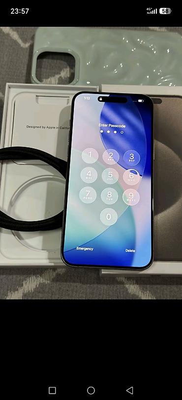 ıphone 13 pro max: IPhone 16 Pro, 256 GB, Blue Titanium, Barmaq izi — 2