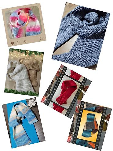 Šalovi: Šalovi novi 7 kom sve za 2000 din, ručno pleteni. Raznih veličina — 1