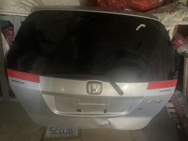 багаж соната: Крышка багажника Honda 2003 г., Б/у, цвет - Серебристый,Оригинал