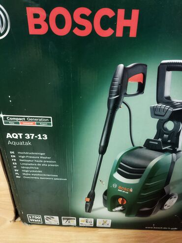 moyka apartlari: Bosch AQT 37-13 Aquatak yüksək təzyiqli yuyucu aparat. Kompakt dizaynı