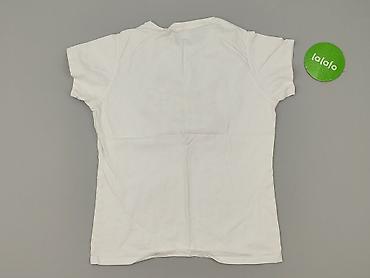 bluzki basic z dekoltem v: T-shirt damski, rozmiar L — 3
