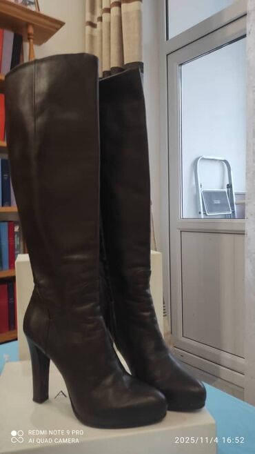 Сапоги: Женская обувь, набор из 4 пар. 1) Ботильоны на высокой шпильке с — 19