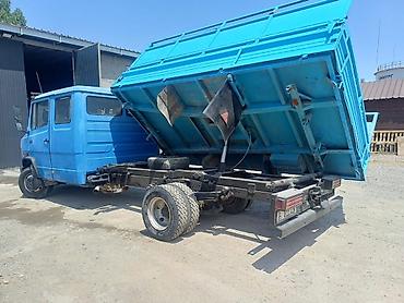 авто будка: Самосвал Mercedes-Benz (серия T2/811D), двойная кабина 4 куб турбина — 6