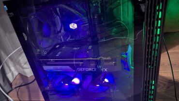 игровые компютеры: Компьютер, ядер - 6, ОЗУ 64 ГБ, Игровой, Б/у, Intel Core i5, NVIDIA GeForce RTX 3060 TI, SSD