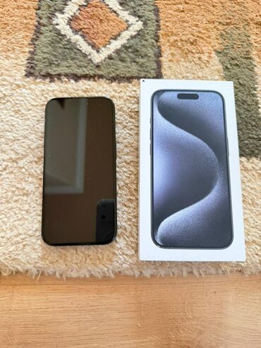 Apple iPhone: IPhone 15 Pro, 256 ГБ, Blue Titanium, Коробка — 1