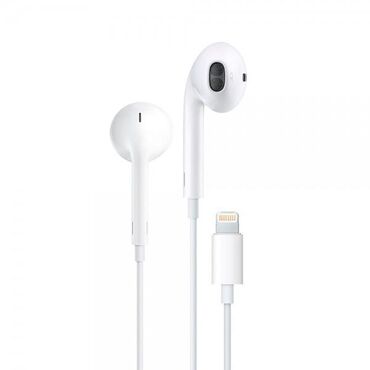 наушники apple: Наушники для iPhone Lightning earbuds 302 Wiwu Арт.1717 Проводная