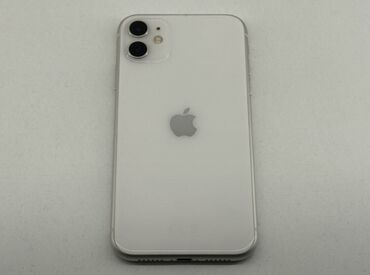 u z i: IPhone 11, Б/у, 64 ГБ, Белый, Зарядное устройство, Защитное стекло, Чехол, 87 %
