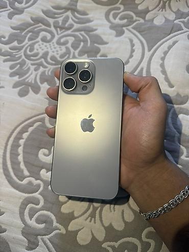 oppo reno 13: IPhone 15 Pro Max, титановый корпус (Natural Titanium). Модель — 1