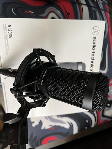 Студийные микрофоны: Продаю Audio-Technica AT2035. Микрофон в состоянии абсолютно нового — 1