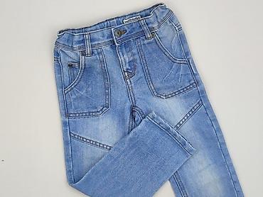 bluzki pull and bear: Spodnie jeansowe, Vertbaudet, 3-4 lat, 128, stan - Bardzo dobry — 1