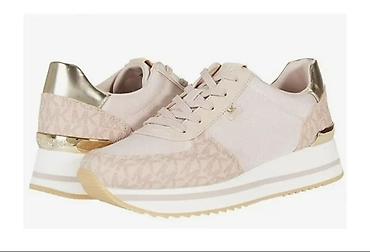 кеды майкл корс: Кроссовки, 35, Michael Kors, Новый, цвет - Розовый, Платная доставка — 1
