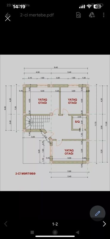 Həyət evləri və villaların satışı: 4 otaqlı, 2000 kv. m