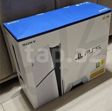PS5 (Sony PlayStation 5): Playstation 5 ps5 Slim diskli 1 TB 799 təzə yeni bağlı lisenziyali — 5