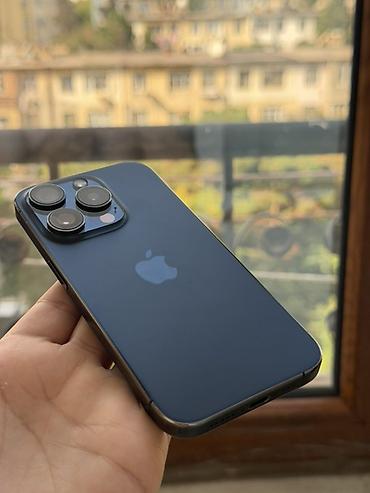 iphone 1w: IPhone 15 Pro, Blue Titanium, Face ID — 2