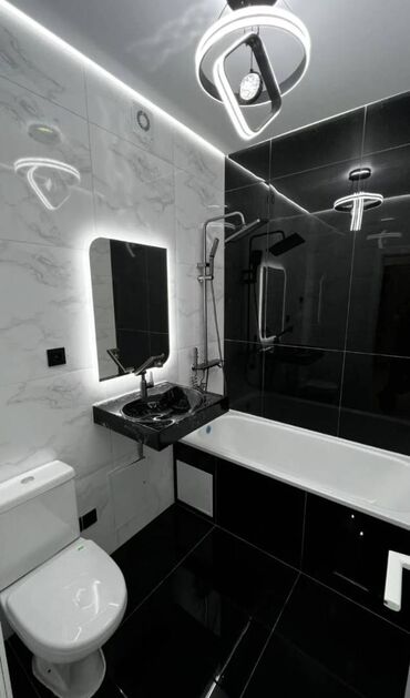 тц бишкек парк: 1 комната, 53 м², Элитка, 2 этаж, Евроремонт