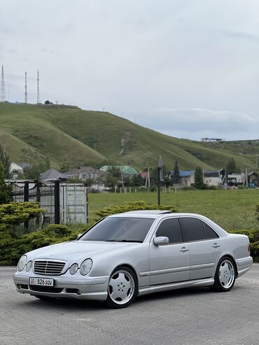 разноширокие: Mercedes-Benz E-класс AMG: 2000 г., 5.5 л, Автомат, Бензин, Седан