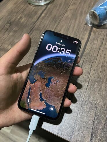 ayfon 7 plus qiymeti: IPhone X, 64 GB, Qara