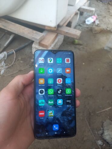 Qaşıqlar: Redmi Note 8 Pro, 64 GB, rəng - Göy, Barmaq izi