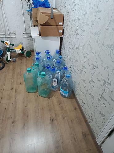 вода 20л: Пустые пластиковые бутыли для воды, крупный объём. 10 л, 13 шт - — 1