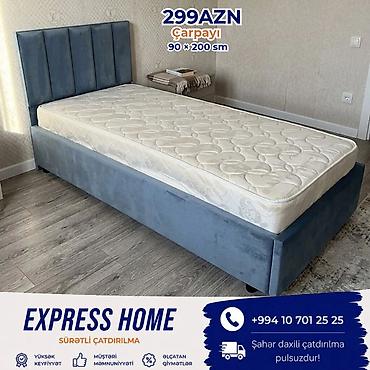 Yeni, Təknəfərlik çarpayı, Bazalı, Matras ilə, Siyirməsiz, Azərbaycan lalafo.az -da Yeni, Təknəfərlik çarpayı, Bazalı, Matras ilə, Siyirməsiz, Azərbaycan