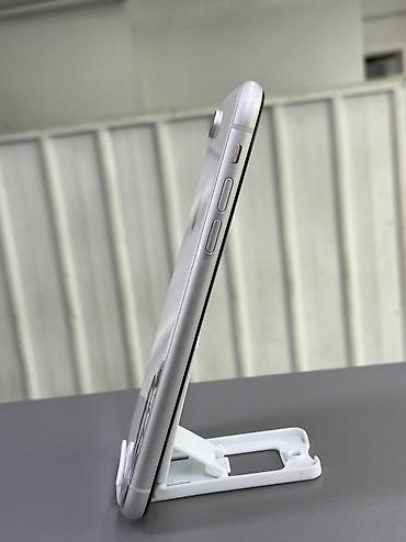 Техника жана электроника: IPhone Xr, Колдонулган, 128 ГБ, Ак, Заряддоочу түзүлүш, Коргоочу айнек, Каптама, 100 % — 7