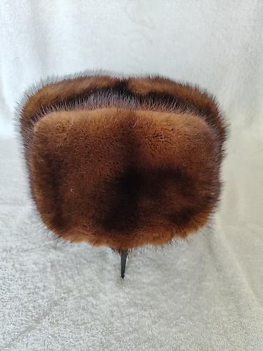 Головные уборы: Норковая шапка, состояние отличное. пр.Чуй-Разина — 9