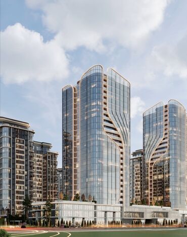 квартира пригороде: Строится, Элитка, 2 комнаты, 88 м²